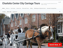 Tablet Screenshot of charlottecentercitytours.com